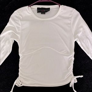 White long sleeve shirt